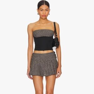 Superdown Brinley skirt set size small